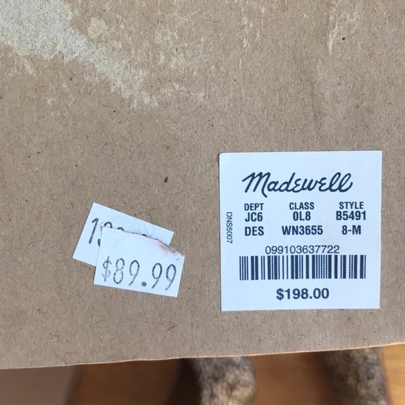 Madewell Maddie mohair speckled suede heels - Picture 9 of 10